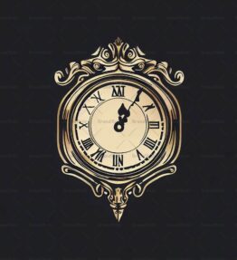 Antike Uhr